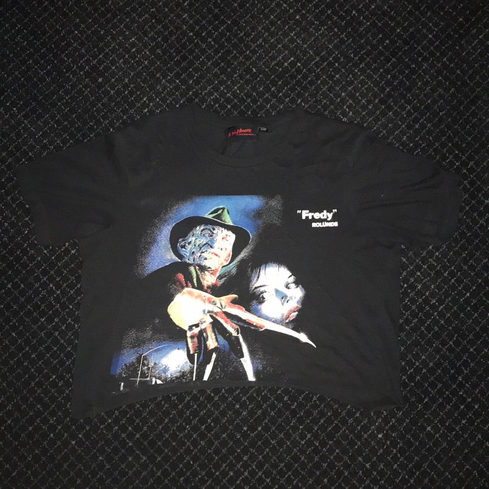 Cropped Freddy Mercury tee